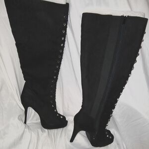 Knee high boots